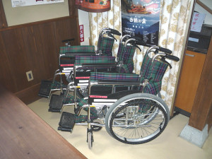 Wheelchairs for lending