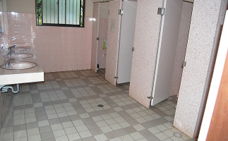 Inside of the bathroom